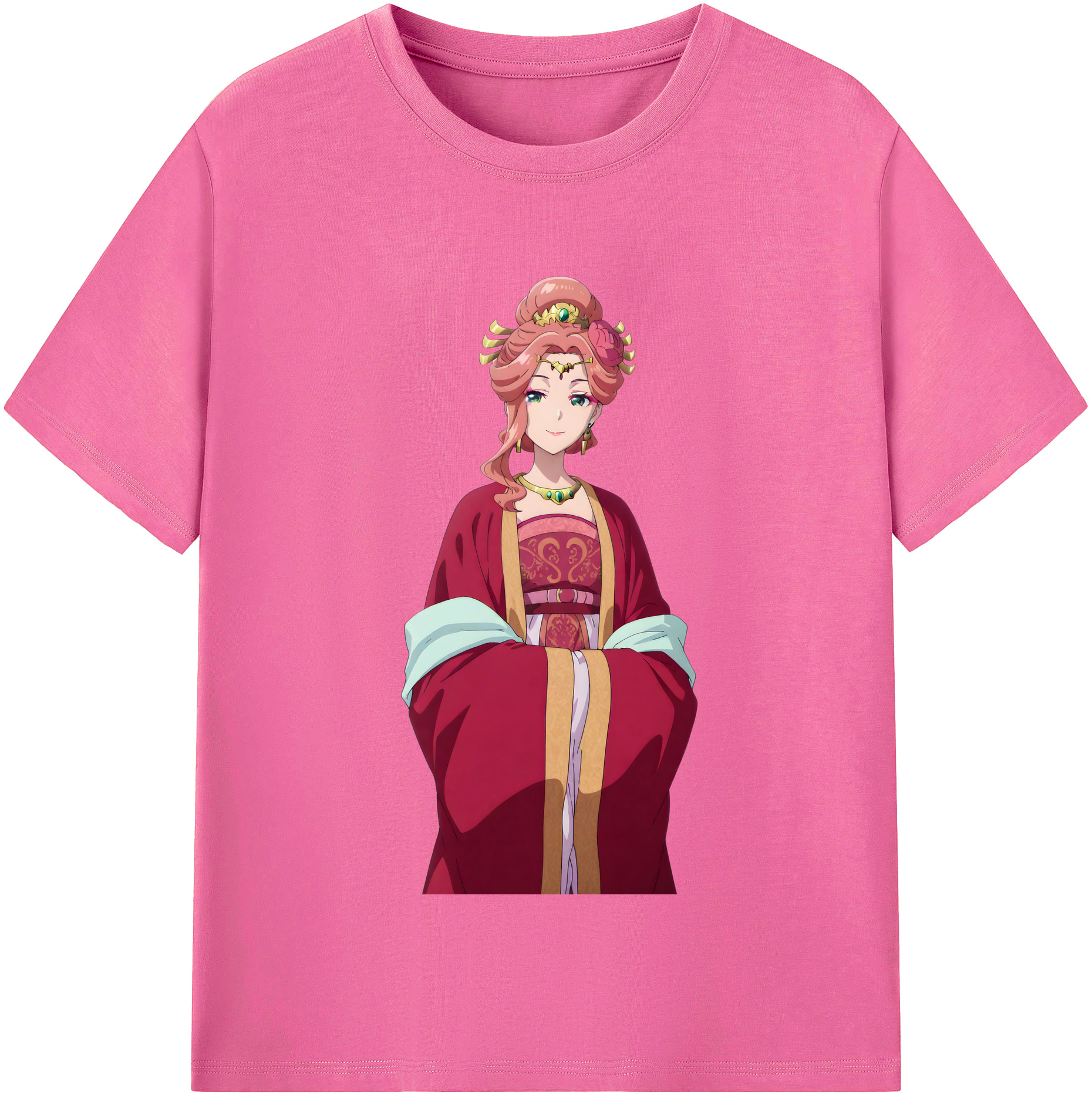 （画像用） 薬屋のひとりごと The Apothecary Diaries レディースカジュアルプリントTシャツ（綿100％）